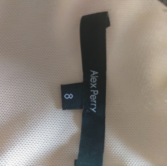 Beautiful designer ALEX PERRY COCKTAIL DRESS SIZE 8 - Picture 11 of 15